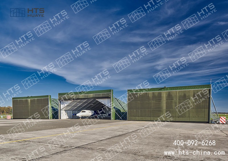 飛機篷房的尺寸可以依據不同的飛機尺寸來量身定做 飛機篷房的尺寸可以依據不同的飛機尺寸來量身定做