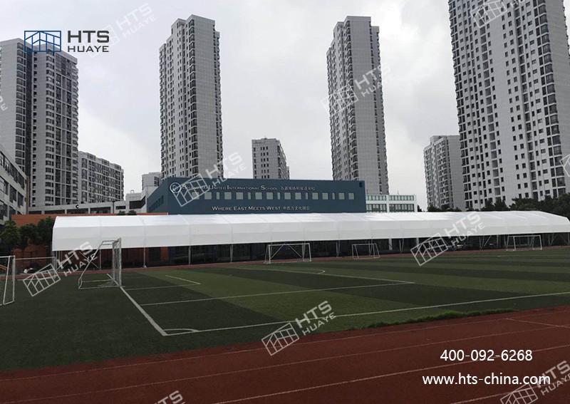 2025年江浙滬各大知名高校都在用鋁合金制篷房建造室內球館了