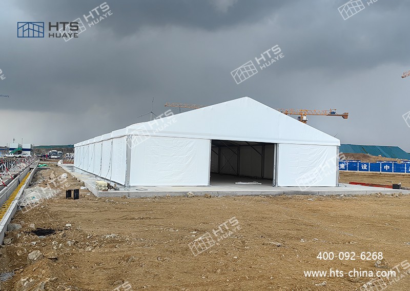 模塊化倉儲篷房:工業級臨時建筑的創新解決方案 模塊化倉儲篷房:工業級臨時建筑的創新解決方案