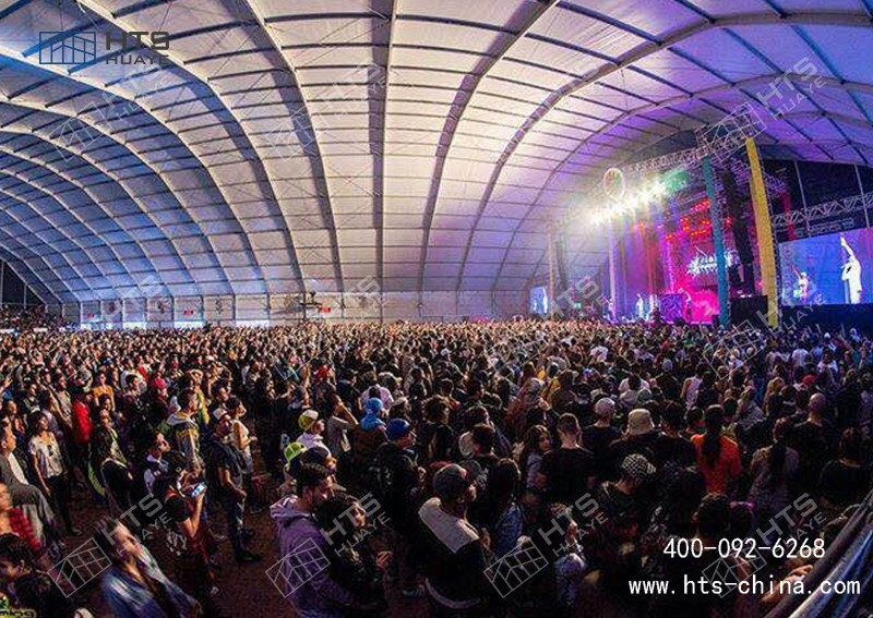 華燁海特斯助力哥倫比亞！4560㎡Polygon 篷房 20 余天高效交付