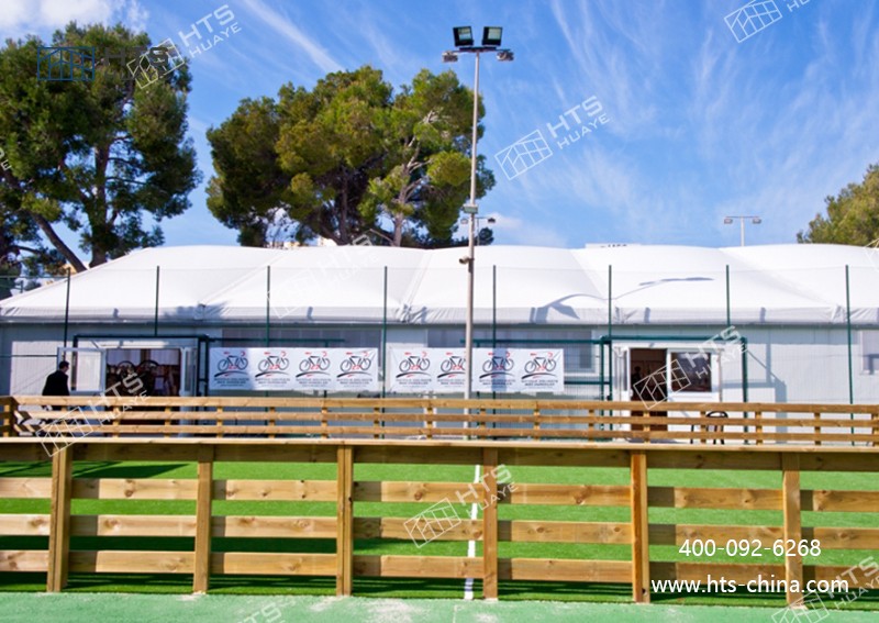 適配輪胎存儲需求，華燁建筑科技提供倉儲篷房解決方案