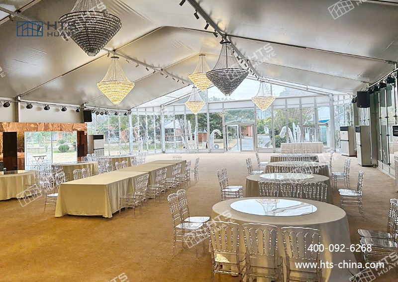 當(dāng)科技邂逅美學(xué)，鎮(zhèn)江這座酒店宴會(huì)廳篷房驚艷亮相！